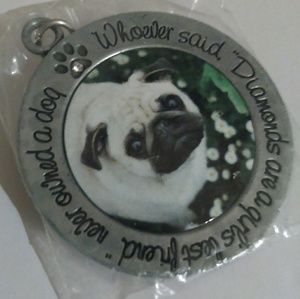 Dog PUG Keychain or Purse Accessory